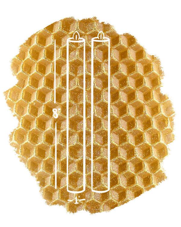 Rouille - 8" Taper Pair