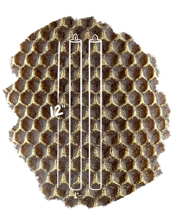 Chocolat - 12" Taper Pair