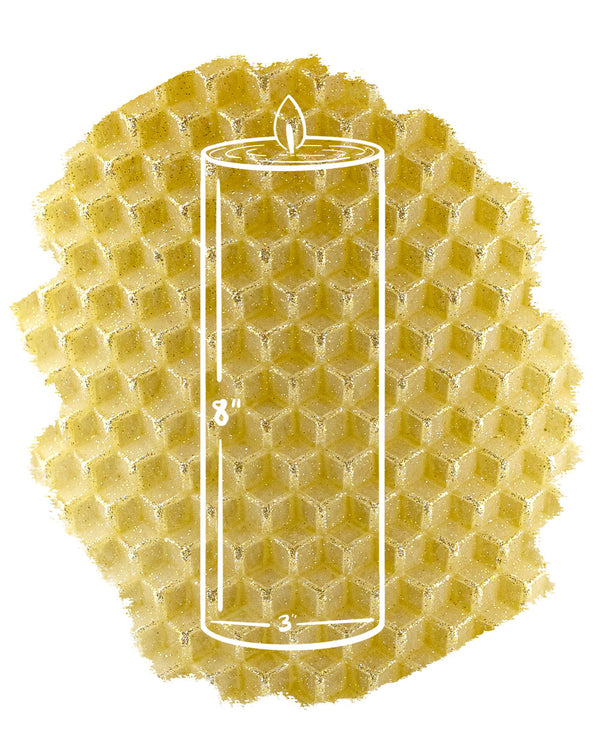 D'Or - 8" Pillar